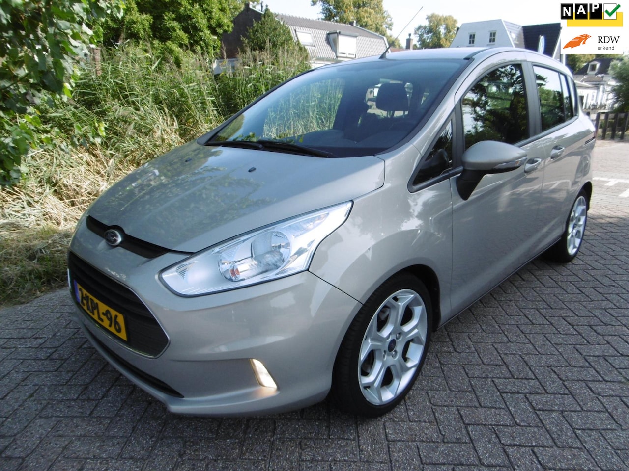 Ford B-Max - 1.0 EcoBoost 101pk Airco Navi Historie Hoge instap Zuinig A-Label - AutoWereld.nl