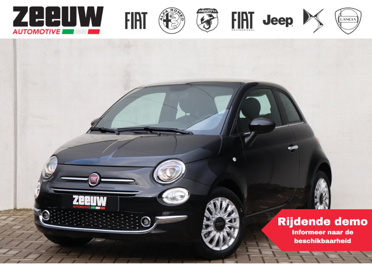 Fiat 500 - 1.0 Hybrid 70 PK Dolcevita | Navi | Carplay | Clima | Cruise - AutoWereld.nl