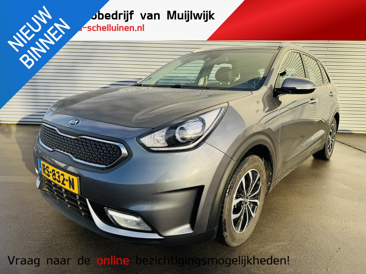 Kia Niro - 1.6 GDi Hybrid DynamicLine Trekhaak | Navi | Cruise | Clima - AutoWereld.nl