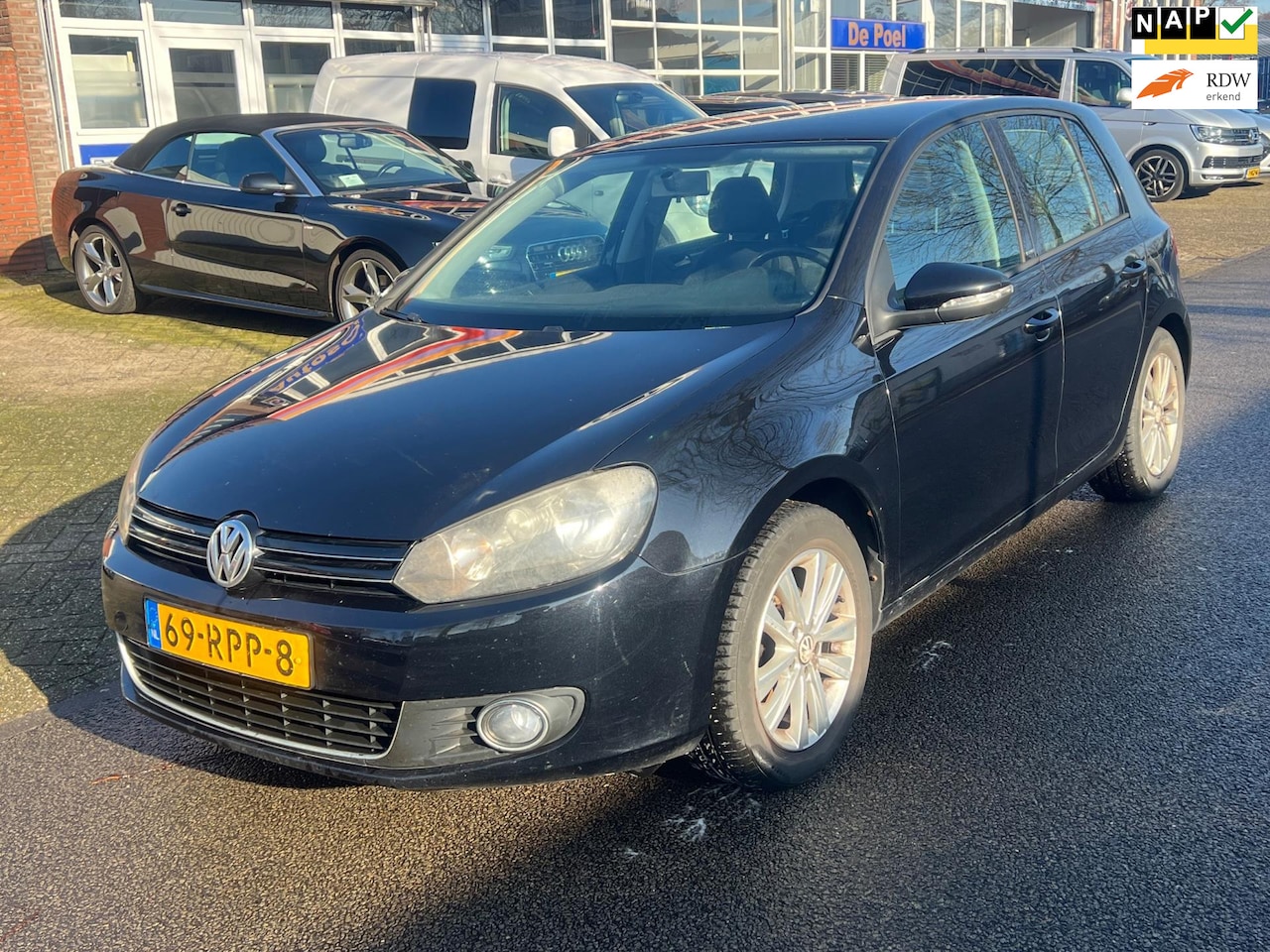 Volkswagen Golf - 1.2 TSI Style BlueMotion 5-Deurs 2011 HB Zwart - AutoWereld.nl