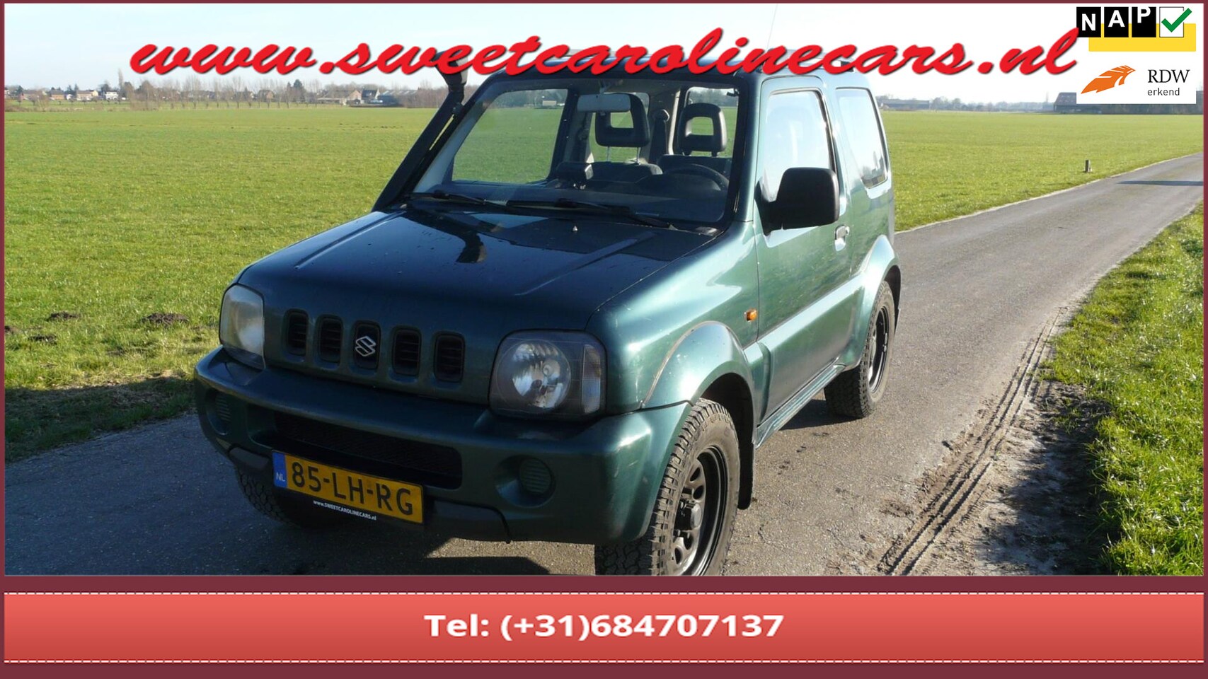 Suzuki Jimny - 1.3 JLX 2003, Automaat, - AutoWereld.nl