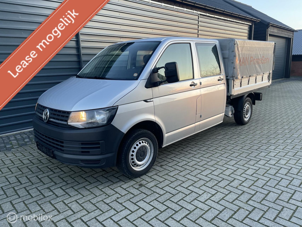 Volkswagen Transporter - 2.0 TSI Benz.Pick up dubbel cabine Airco Cruise!! - AutoWereld.nl