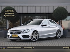 Mercedes-Benz C-klasse - 180 AMG Sport Edition|Leder|Camera|Origi NL|Navi