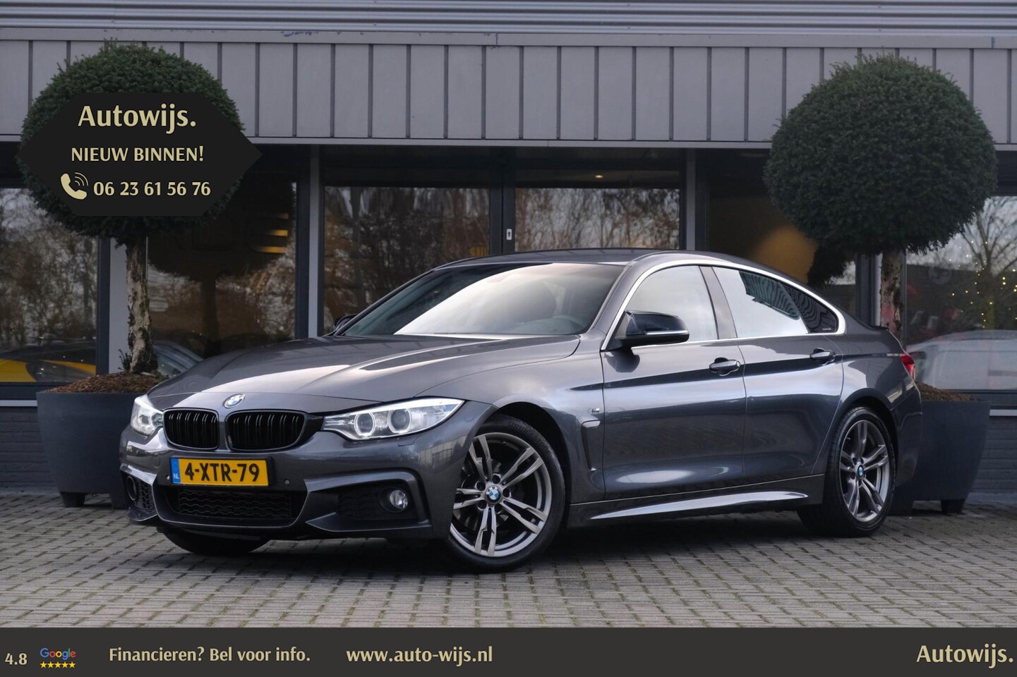 BMW 4-serie Gran Coupé - 420i Executive|M-Sport|NL AUTO|Led|Navi - AutoWereld.nl