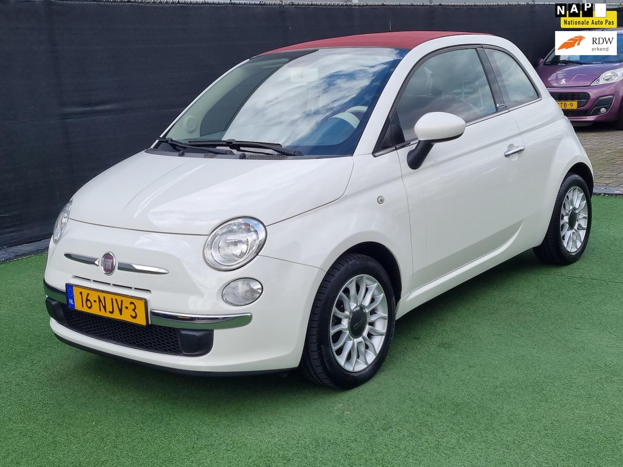 Fiat 500 C - 1.2 Lounge AUTOMAAT LEER NAP! - AutoWereld.nl