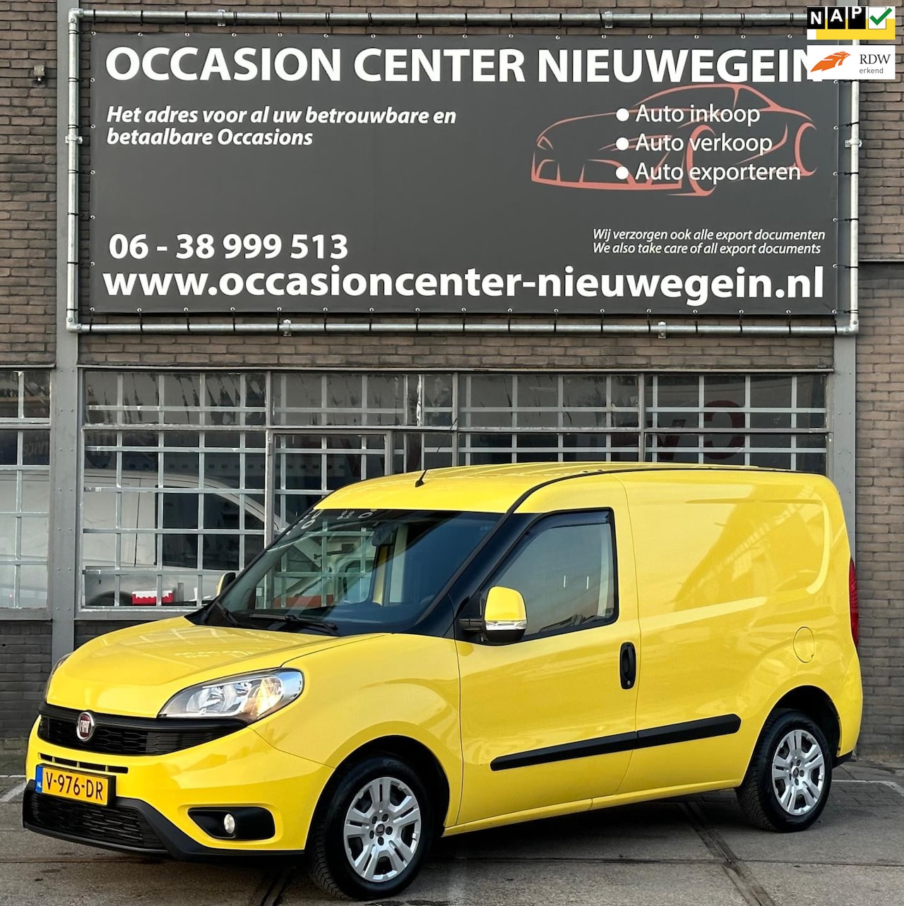 Fiat Doblò Cargo - 1.3 MJ L1H1 SX 2017 EURO6/AIRCO/101DKM NAP! - AutoWereld.nl