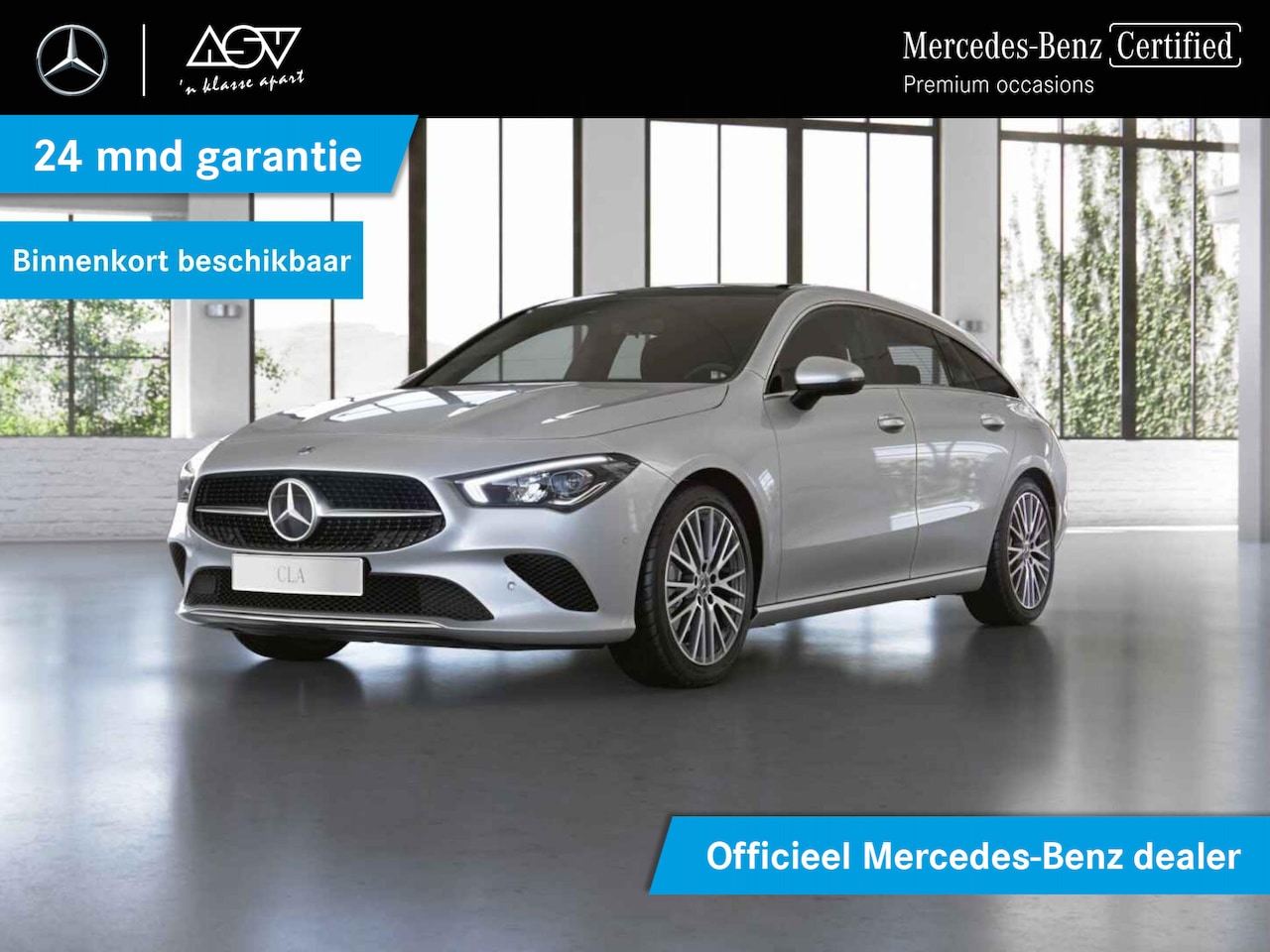 Mercedes-Benz CLA-klasse Shooting Brake - 180 Luxury Line Panoramadak - AutoWereld.nl