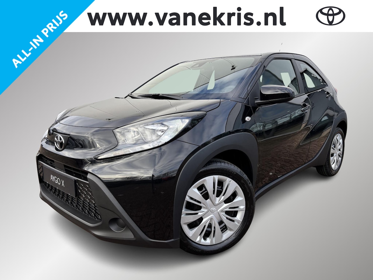 Toyota Aygo X - 1.0 VVT-i MT play 1.0 VVT-i MT Play,Apple Carplay Android Auto Adaptive Cruise Controle, Camera - AutoWereld.nl