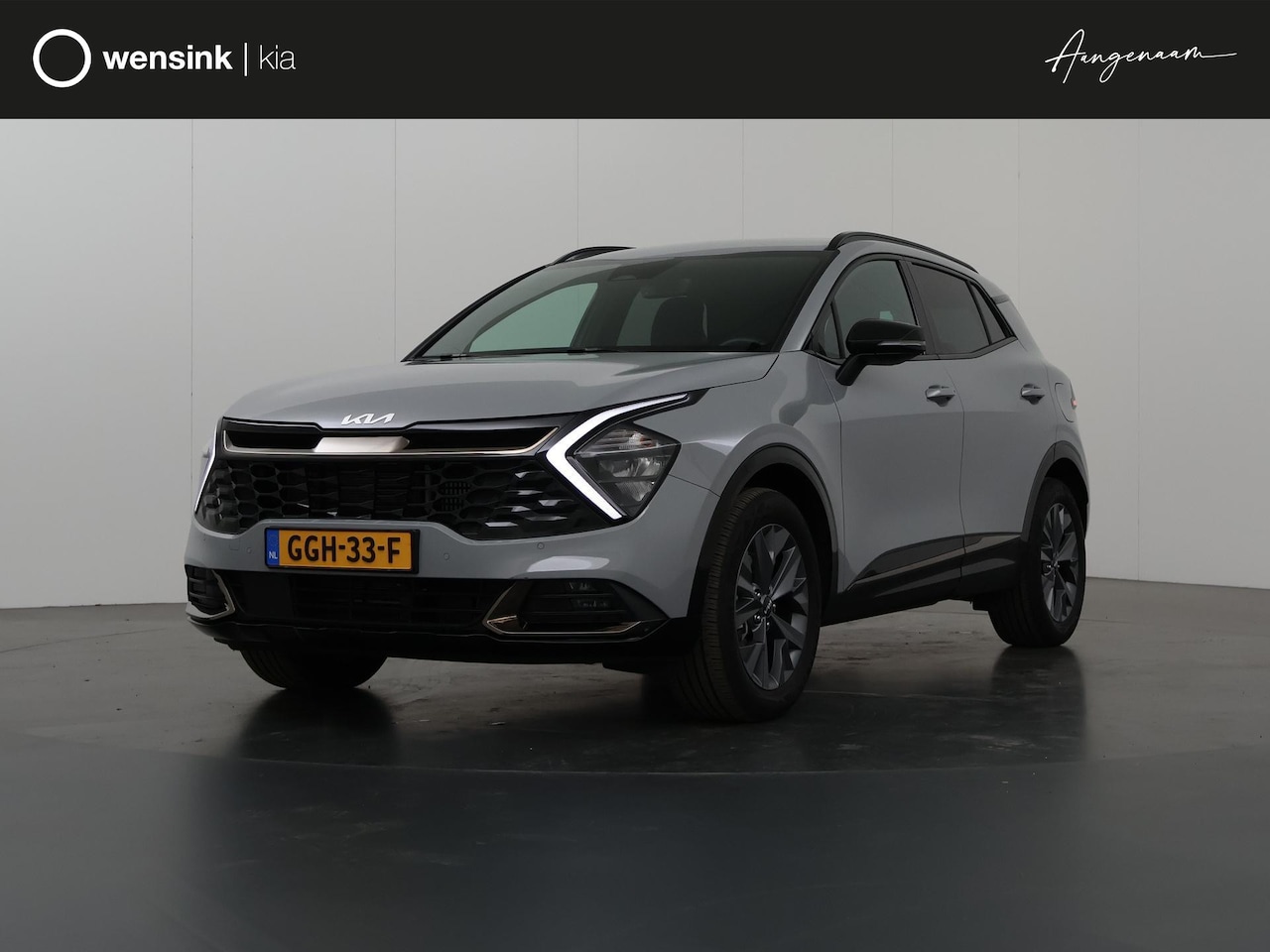 Kia Sportage - 1.6 T-GDi Hybrid Dark Edition | Lederen bekleding | Stoel/Stuurwielverwarming | Elektrisch - AutoWereld.nl