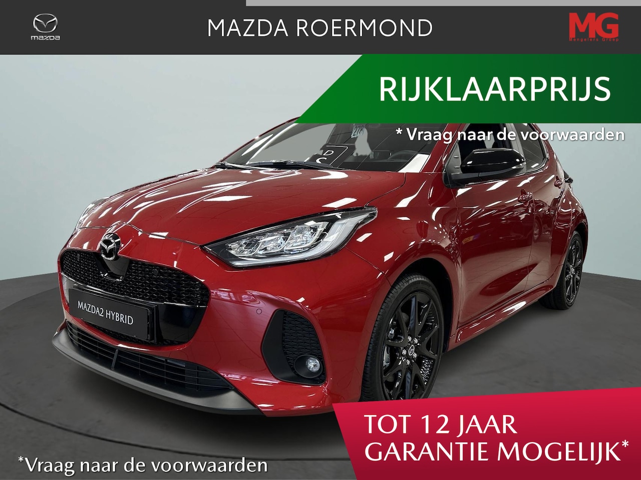 Mazda 2 Hybrid - 1.5 Homura Plus/ € 3.050,00 voordeel/ Rijklaar - AutoWereld.nl