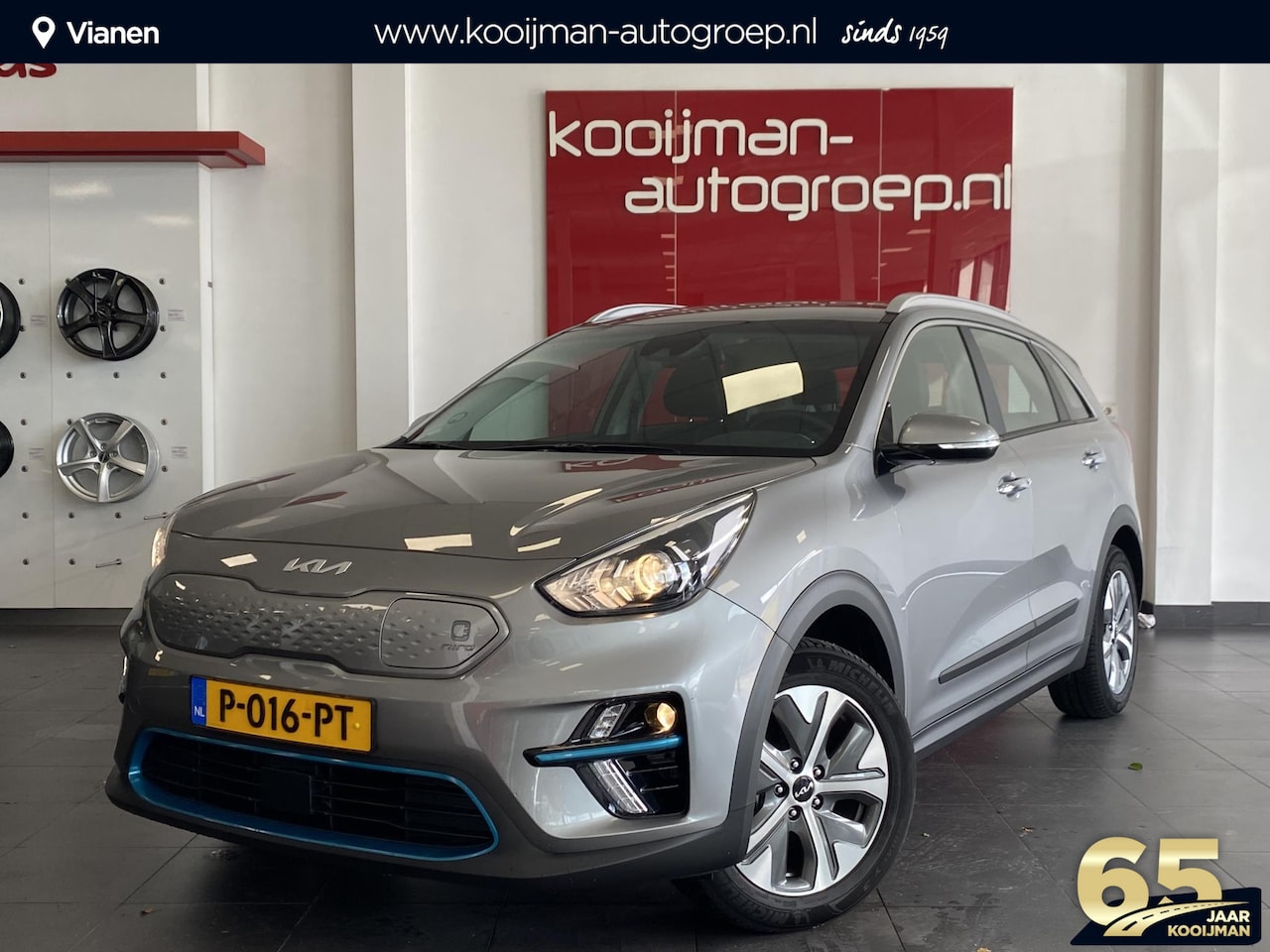 Kia e-Niro - DynamicLine 64 kWh | FABRIEKSGARANTIE T/M 05-2032 of 150.000km | Stoel/Stuurverwarming | K - AutoWereld.nl