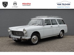 Peugeot 404 - 404L Familiale 1.6 | 7 Zitpl. | T.u.p.a.c. Imperiaal | Trekhaak | Org. Radio