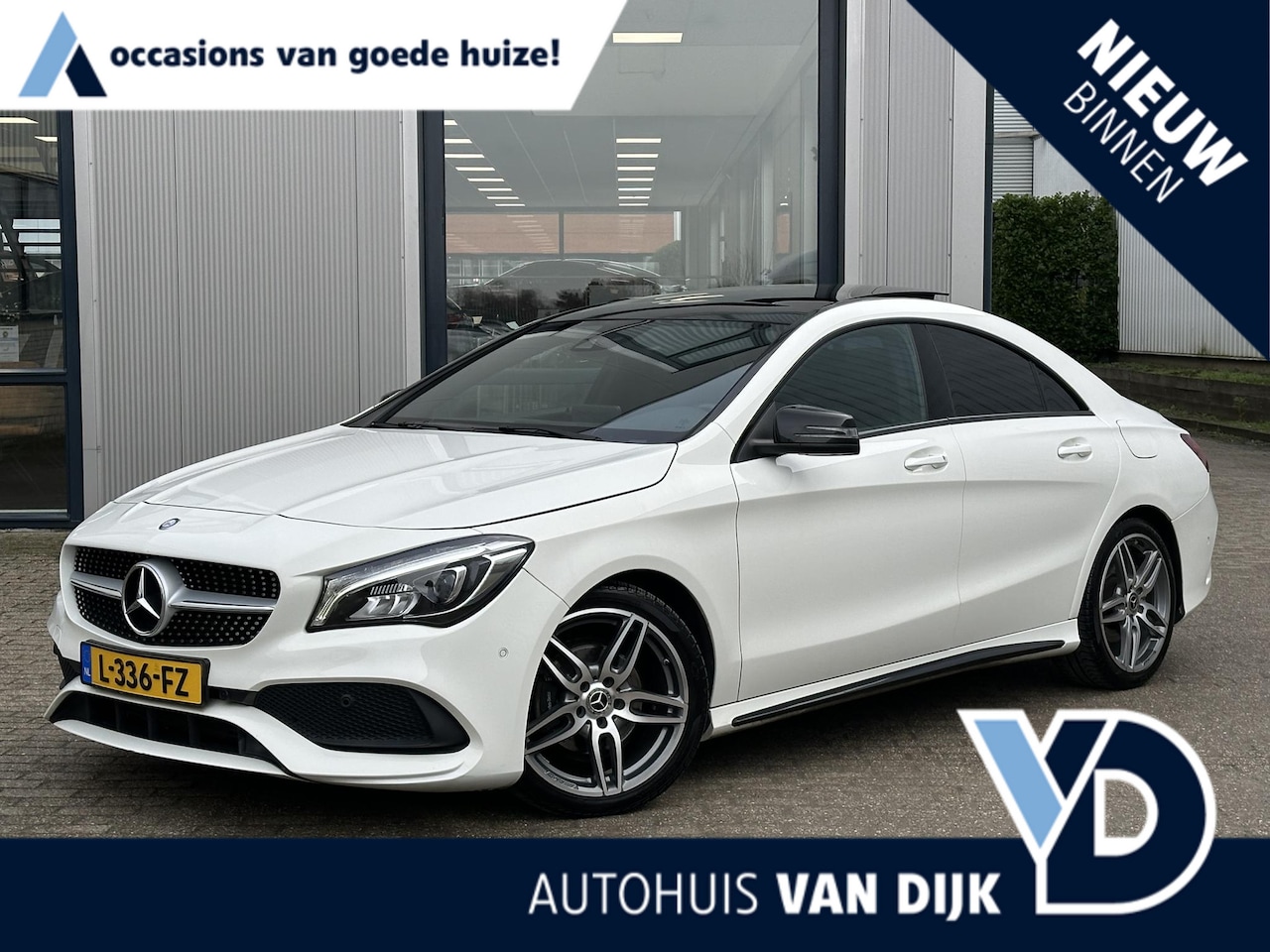 Mercedes-Benz CLA-Klasse - AMG 200 Prestige | Pano-Dak/Sfeer/Harman-Kardon/Navi/18" - AutoWereld.nl