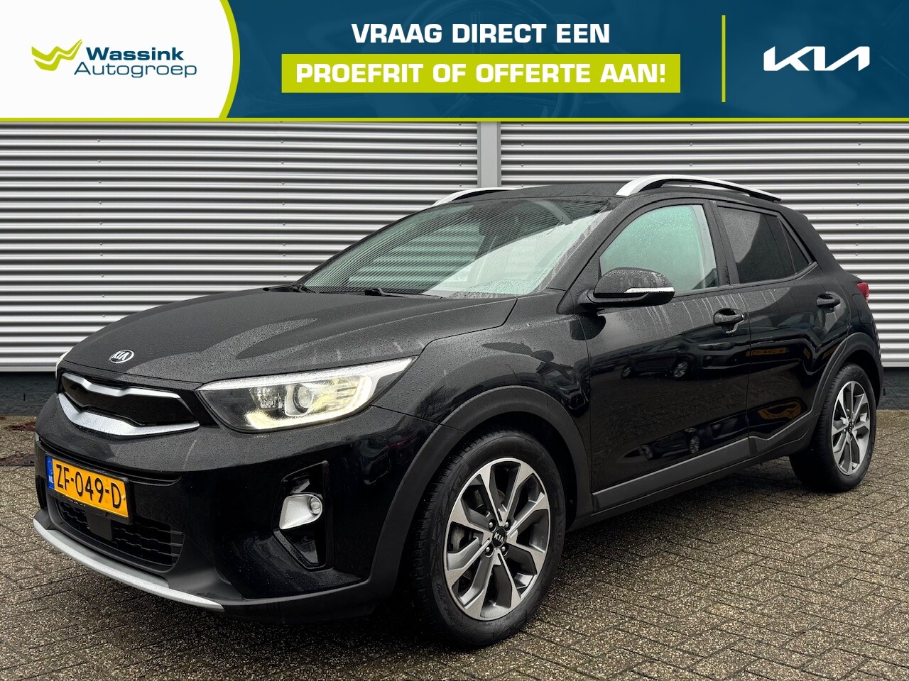 Kia Stonic - 1.0 T-GDi 100pk DynamicPlusLine | Navigatie | Climate | Cruise Control | Lichtmetalen Velg - AutoWereld.nl