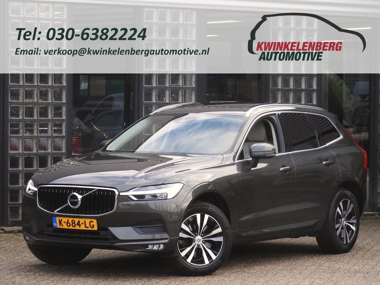 Volvo XC60 - 2.0 B4 PANORAMADAK/ LEER/ CAMERA/ BLIS/ KEYLESS - AutoWereld.nl