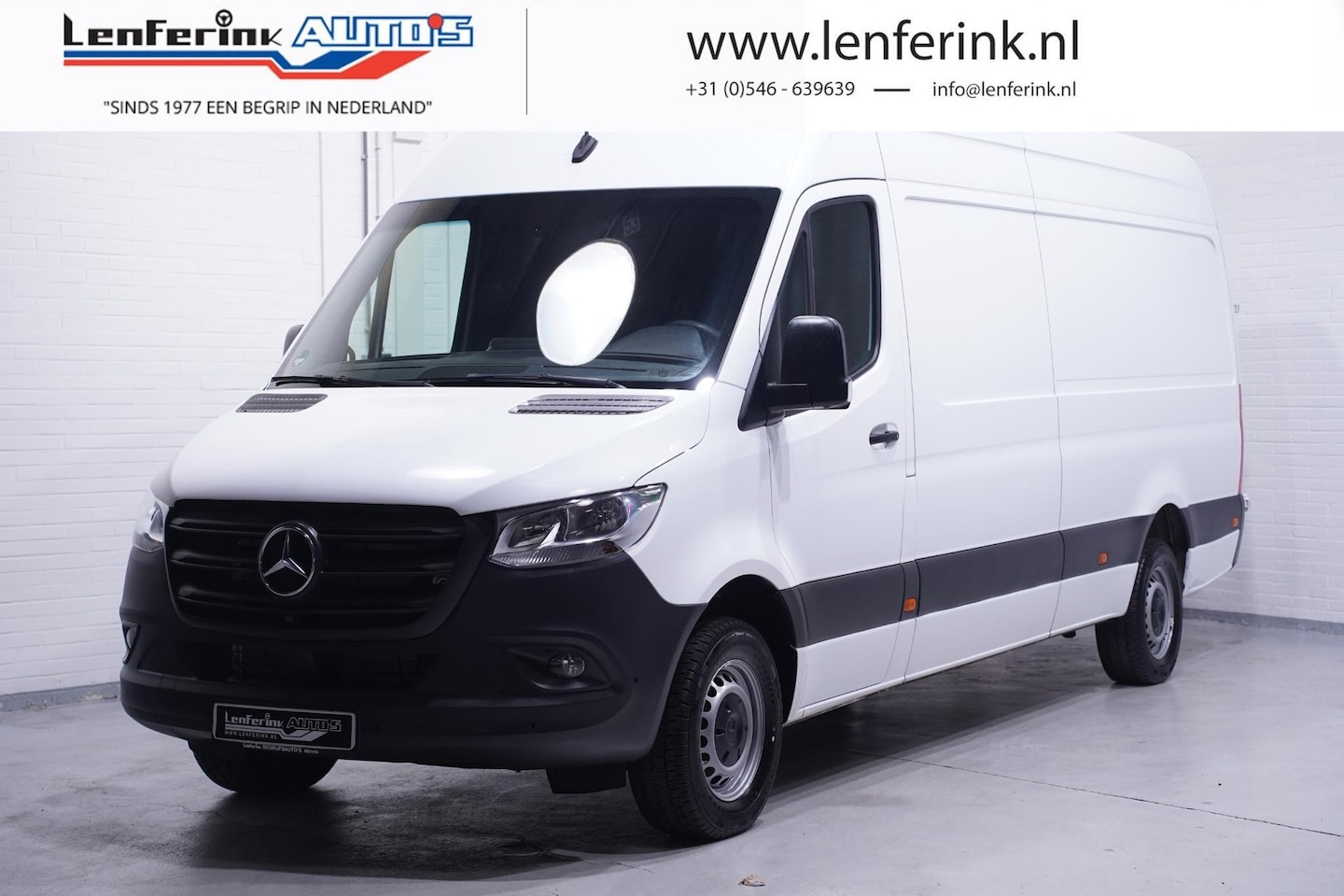 Mercedes-Benz Sprinter - 317 CDI 170 pk L3H2 Airco, 360 Camera Laadruimte Pakket, PDC V+A, 270 Graden Deuren, 3-Zit - AutoWereld.nl