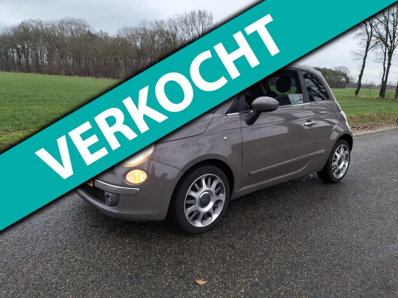 Fiat 500 - 1.4-16V Sport met Orgineel 80.000 Km !! Alle boekjes aanwezig !! - AutoWereld.nl