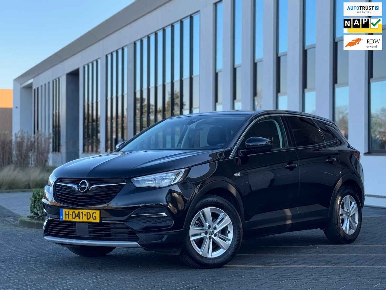 Opel Grandland X - 1.2 Turbo Business Executive 1.2 Turbo Business Executive, eerste eigenaar, achteruitrijcamera, vele opties, nederlands - AutoWereld.nl