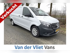 Mercedes-Benz Vito - 116 CDI 164pk E6 XL BPM Vrij Lease €403p/m, Airco, Navi+Camera, Trekhaak, PDC V+A, Onderho