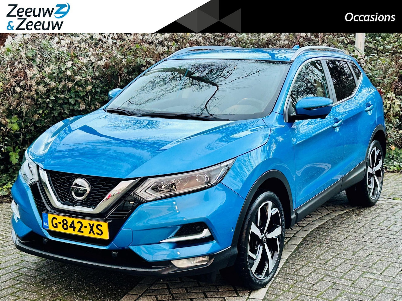 Nissan Qashqai - 1.3 DIG-T Tekna Zeer lage kilometerstand ,Apple Carplay/Android Auto , stoelverwarming , l - AutoWereld.nl