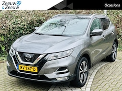 Nissan Qashqai - 1.2 N-Connecta panoramadak , navigatie , cruise , lm velgen , climate , camera