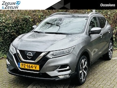 Nissan Qashqai - 1.2 Tekna + Navi , camera , panoramadak , stoelverwarming , cruise , tel , lm velgen 19 "