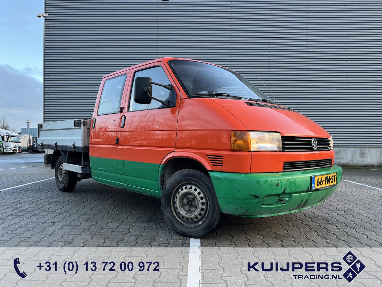 Volkswagen Transporter - T4 2.5 TDI Pick Up / Double Cabin / Tow Bar / APK TUV 08-25 - AutoWereld.nl