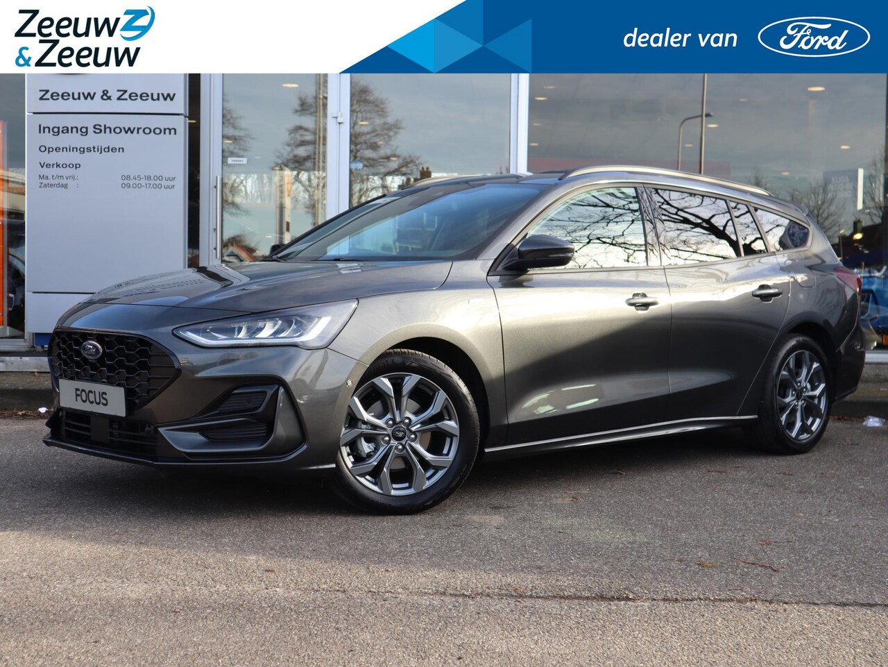 Ford Focus Wagon - 1.0 EcoBoost Hybrid ST Line | 17" Lichtmetaal | | €2.500,- Ford Voordeel | Private lease v - AutoWereld.nl