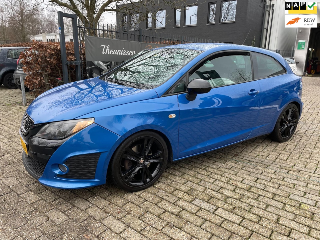 Seat Ibiza SC - 1.4 TSI Cupra Bocanegra automaat 180 pk, 132.312 km DEALER ONDERHOUDEN, nwe apk, zeer mooi - AutoWereld.nl