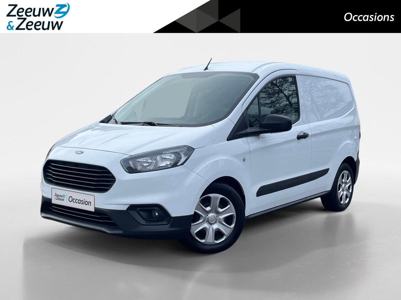 Ford Transit Courier - 1.5 TDCI Trend Duratorq S&S | Airco | Houten laadvloer | Telefoonhouder | Elektrische rame - AutoWereld.nl