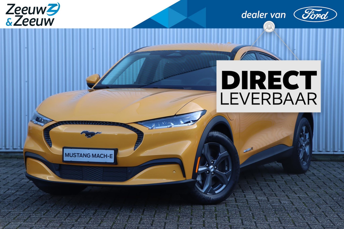 Ford Mustang Mach-E - RWD 75 kWh Ford Mustang Mach-E 75kWh RWD | Voorraad | Snel rijden | Dodehoek detectie | Ac - AutoWereld.nl