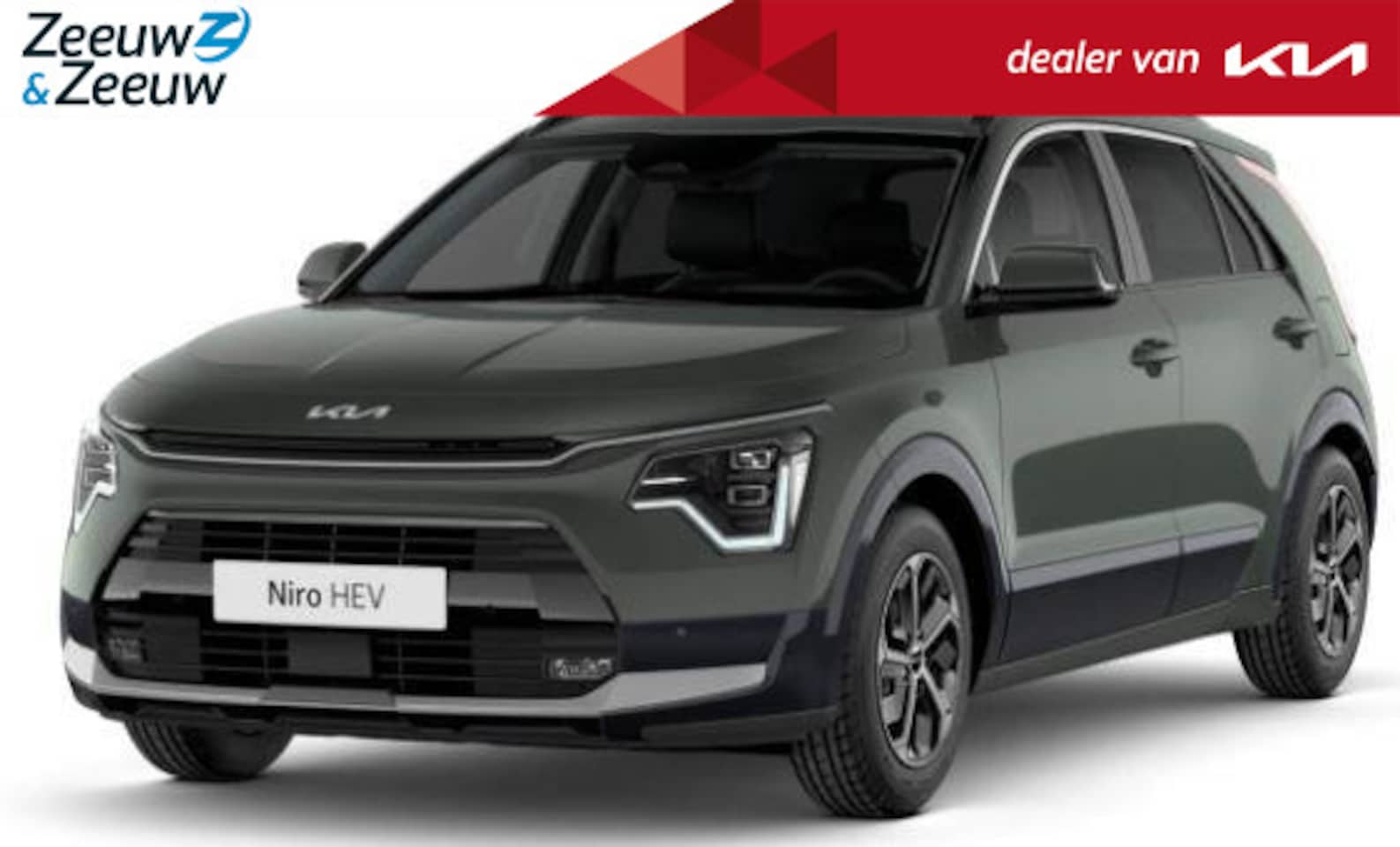 Kia Niro - 1.6 GDi Hybrid DynamicPlusLine PRIVATE LEASE ANWB ACTIE 564.- PM - AutoWereld.nl