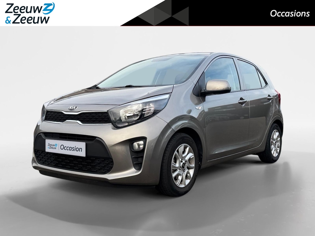 Kia Picanto - 1.2 CVVT DynamicLine | automaat | Lichtmetalen velgen | Navigatie | 22.500Km - AutoWereld.nl