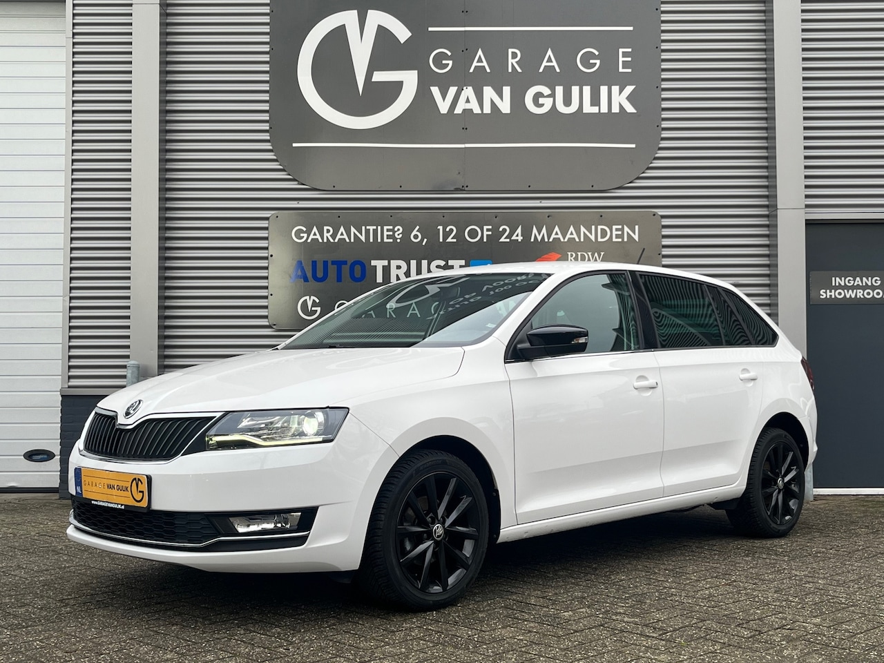 Skoda Rapid Spaceback - 1.0 95PK Automaat,Navi,Cruise,Clima,Isofix,Bluetooth,Stoelverw,Stuurbed,Parkeersensoren,US - AutoWereld.nl