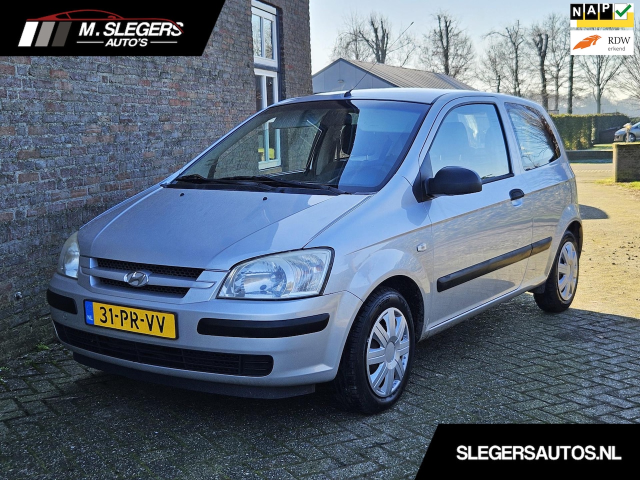 Hyundai Getz - 1.1i Young*Zeer nette auto!!*Nieuwe APK - AutoWereld.nl