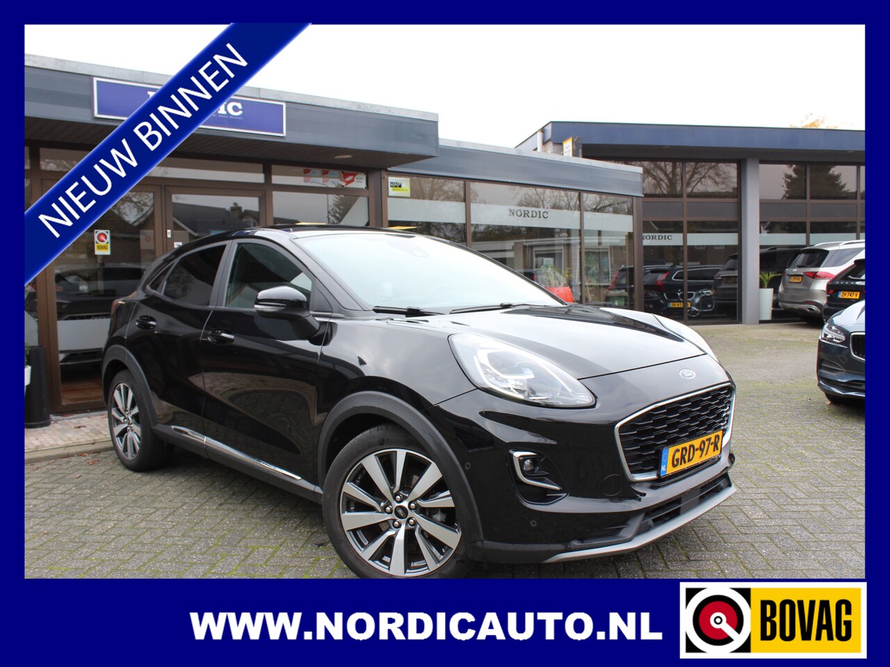 Ford Puma - 1.0 ECOBOOST HYBRID TITANIUM / NAVIGATIE - CAMERA - MASSAGE STOELEN- STUUR & STOEL VERWARM - AutoWereld.nl