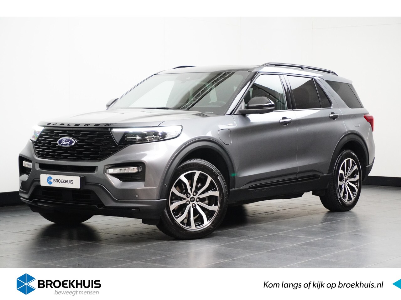 Ford Explorer - 3.0 V6 EcoBoost PHEV ST-Line | STANDKACHEL | MASSAGESTOELEN | GARANTIE 2028 | PANO-DAK | B - AutoWereld.nl