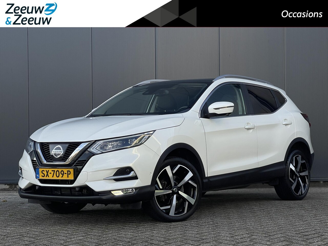 Nissan Qashqai - 1.2 Tekna Navi | Clima | Camera | Stoelverwarming | Keyless entry | Pano - AutoWereld.nl