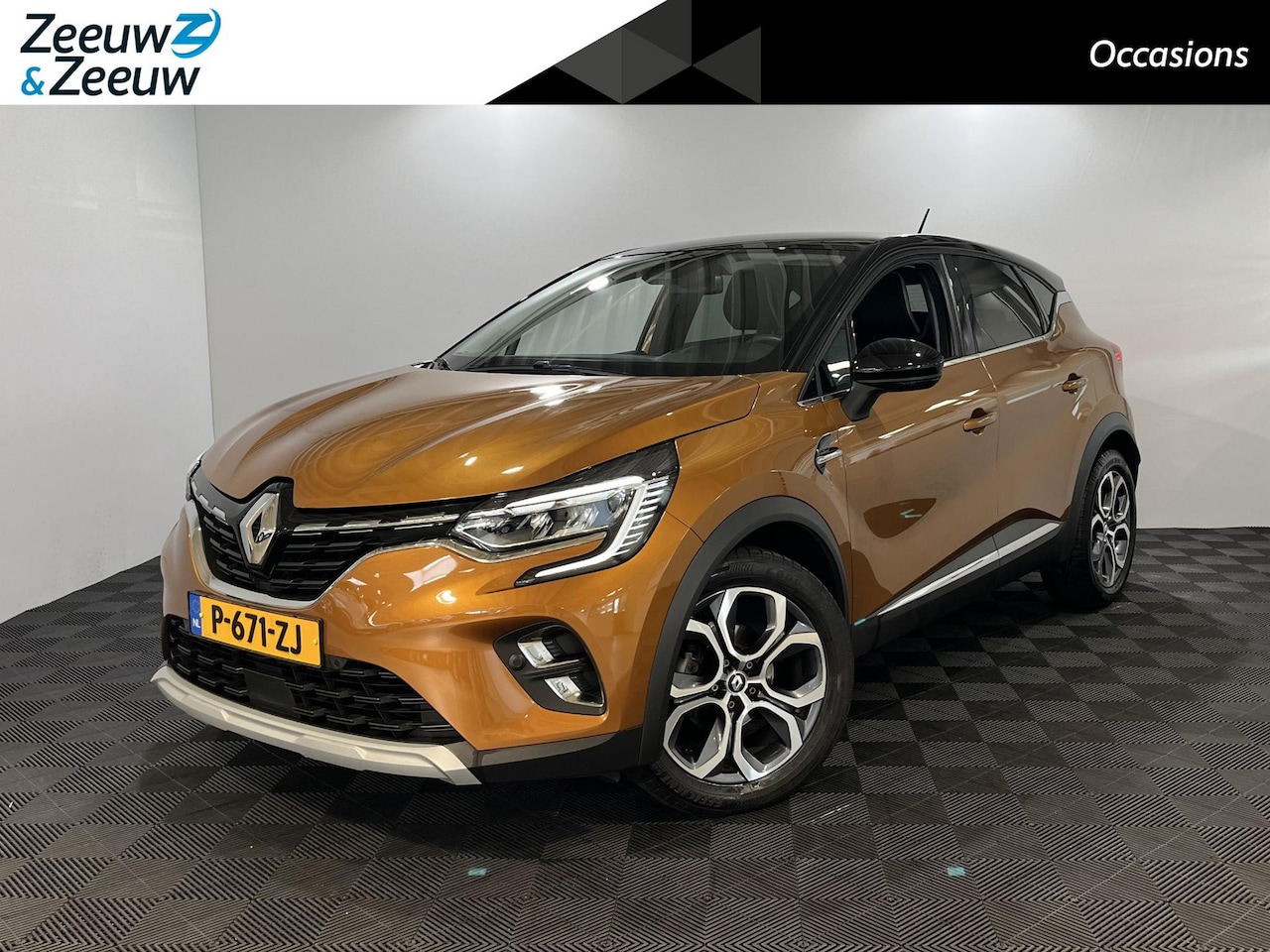 Renault Captur - 1.0 - 90PK TCe Intens | 18" Lichtmetalen Velgen | Climate Control | Navi | Cruise Control - AutoWereld.nl