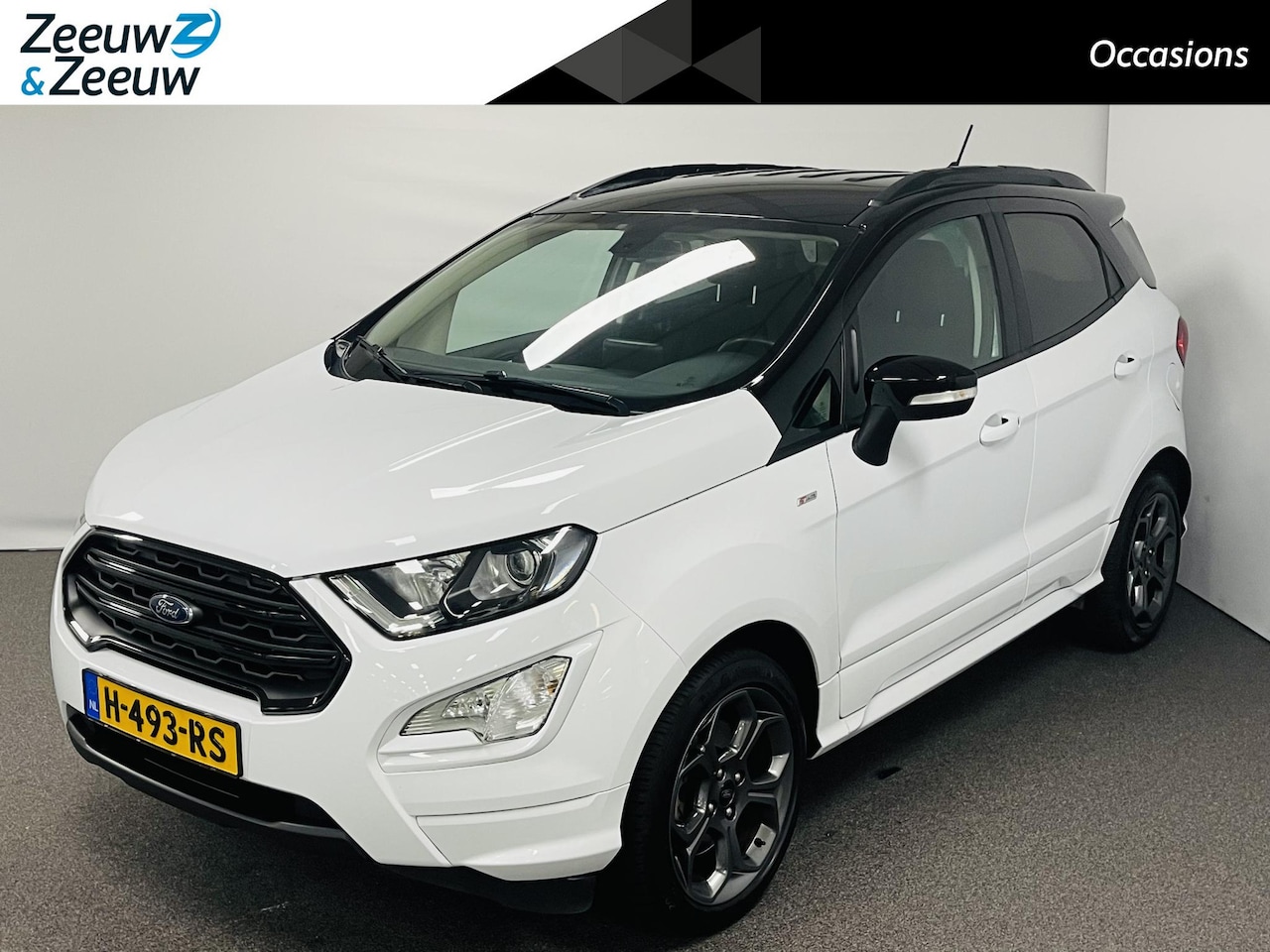 Ford EcoSport - 1.0 EcoBoost Titanium Navi airco parkeersensoren trekhaak cruise controle stoelverwarming - AutoWereld.nl