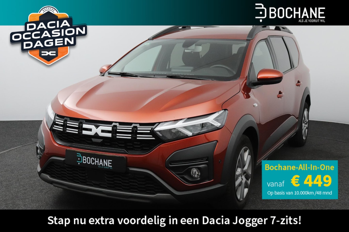 Dacia Jogger - 1.0 TCe 110 Expression | 7-Persoons | Navigatie | Achteruitrijcamera - AutoWereld.nl