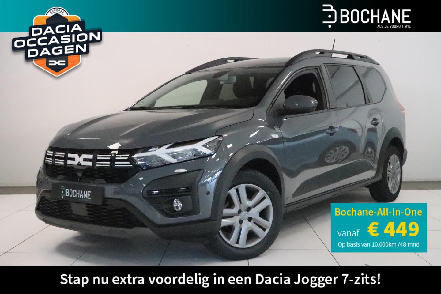 Dacia Jogger - 1.0 TCe 110 Expression 7p. | 7-persoons | Navigatie | Achteruitrijcamera | - AutoWereld.nl