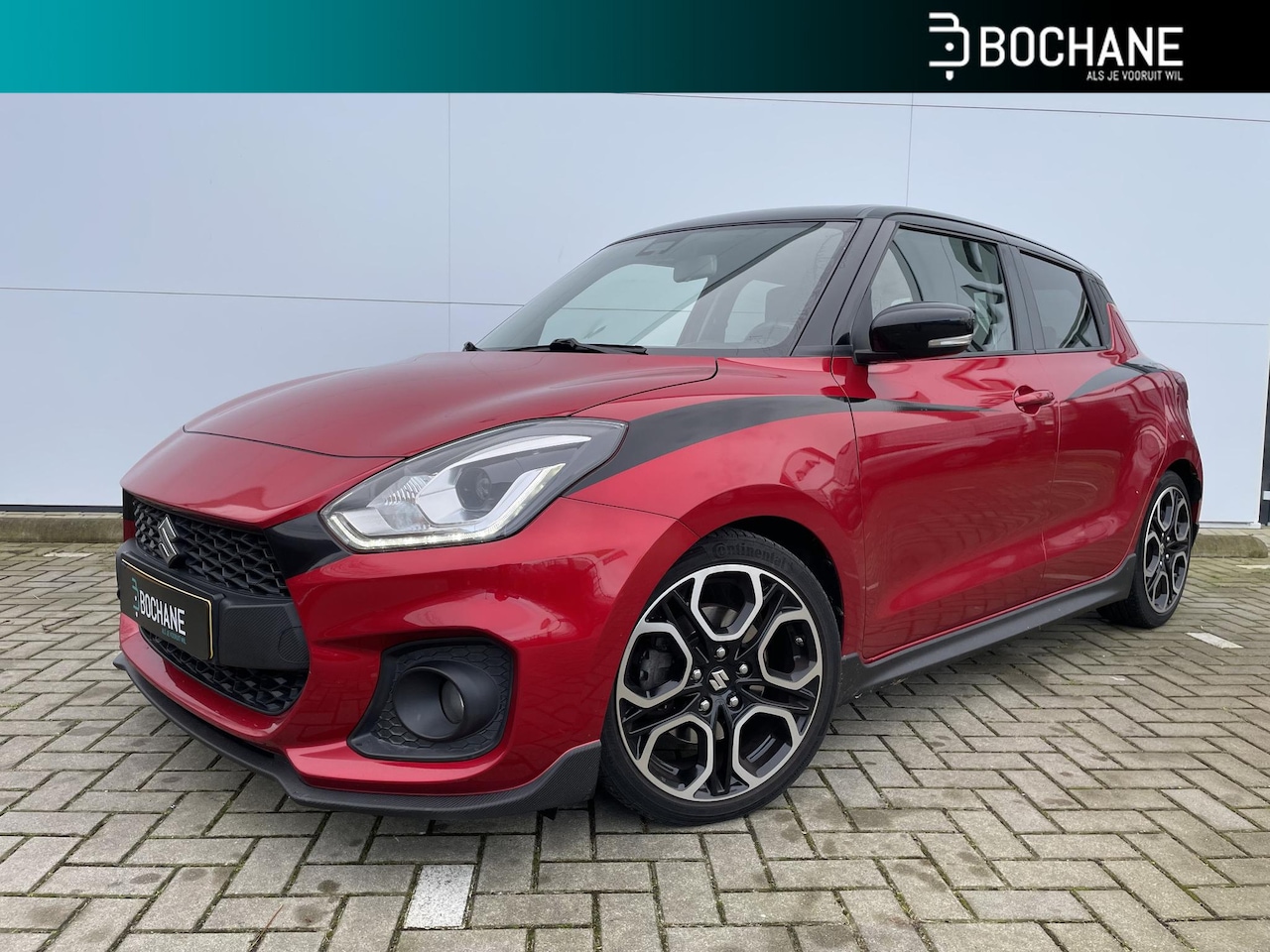 Suzuki Swift - 1.4 Sport Smart Hybrid 130pk / Navigatie / Parkeercamera / Stoelverwarming - AutoWereld.nl