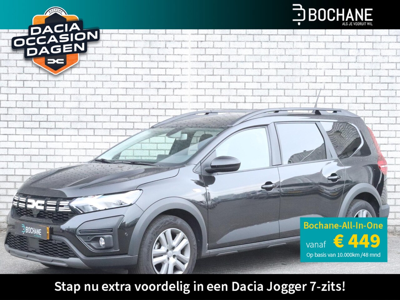 Dacia Jogger - 1.0 TCe 110 Expression | 7-Persoons | Navigatie | Achteruitrijcamera | Dodehoekdetectie - AutoWereld.nl