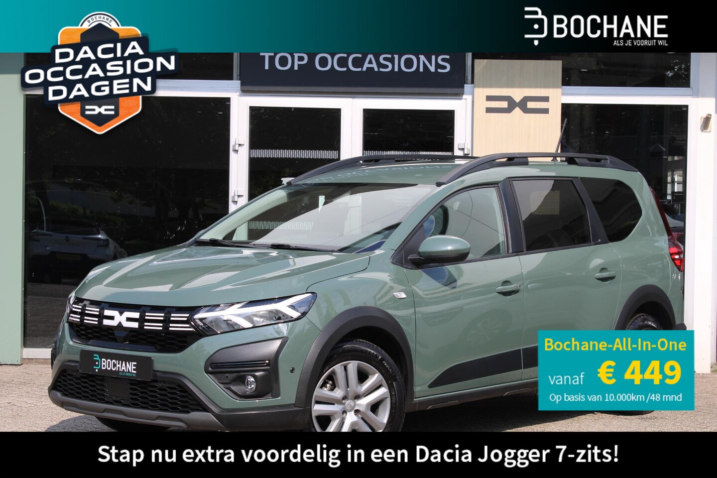 Dacia Jogger - 1.0 TCe 110 Expression | 7-Persoons | Navigatie | Achteruitrijcamera - AutoWereld.nl