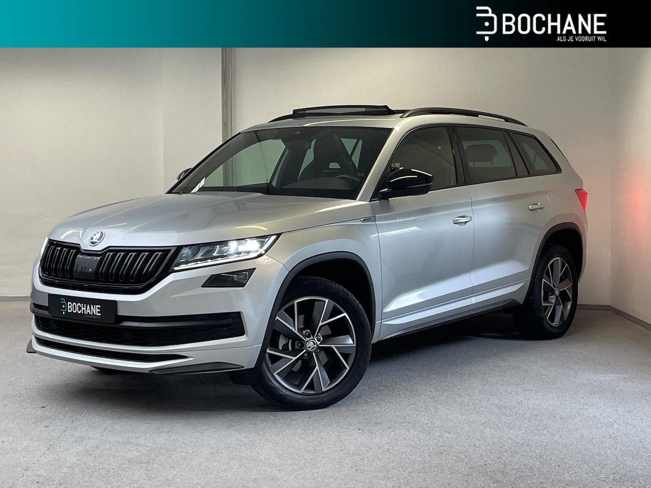 Skoda Kodiaq - 1.5 TSI Sportline 7p. | TREKHAAK | PANO | KEYLESS | ACC | CANTON | - AutoWereld.nl