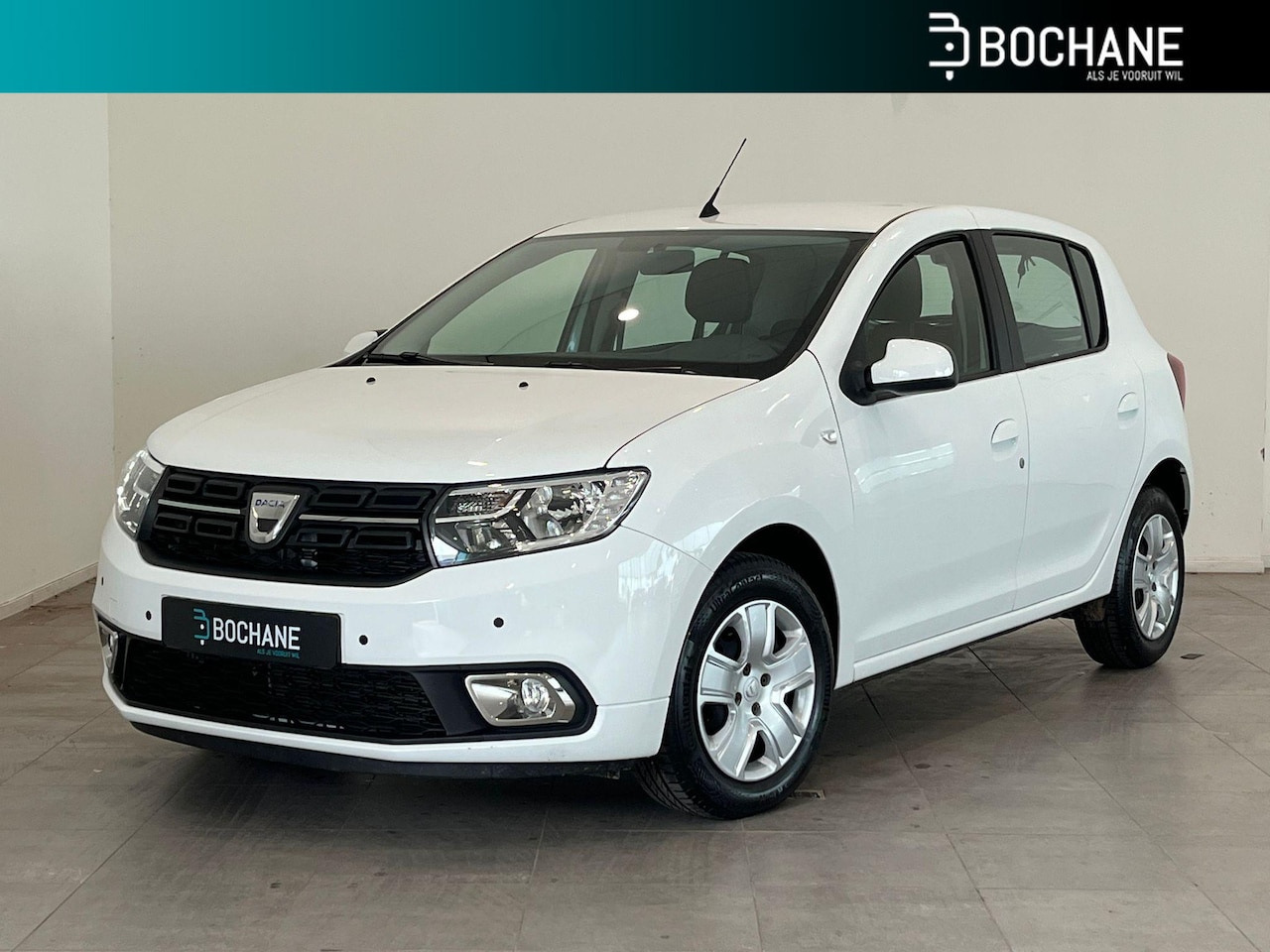 Dacia Sandero - 1.0 TCe 100 Comfort | Navigatie | Airconditioning | Cruise Control | Parkeersensoren voor - AutoWereld.nl