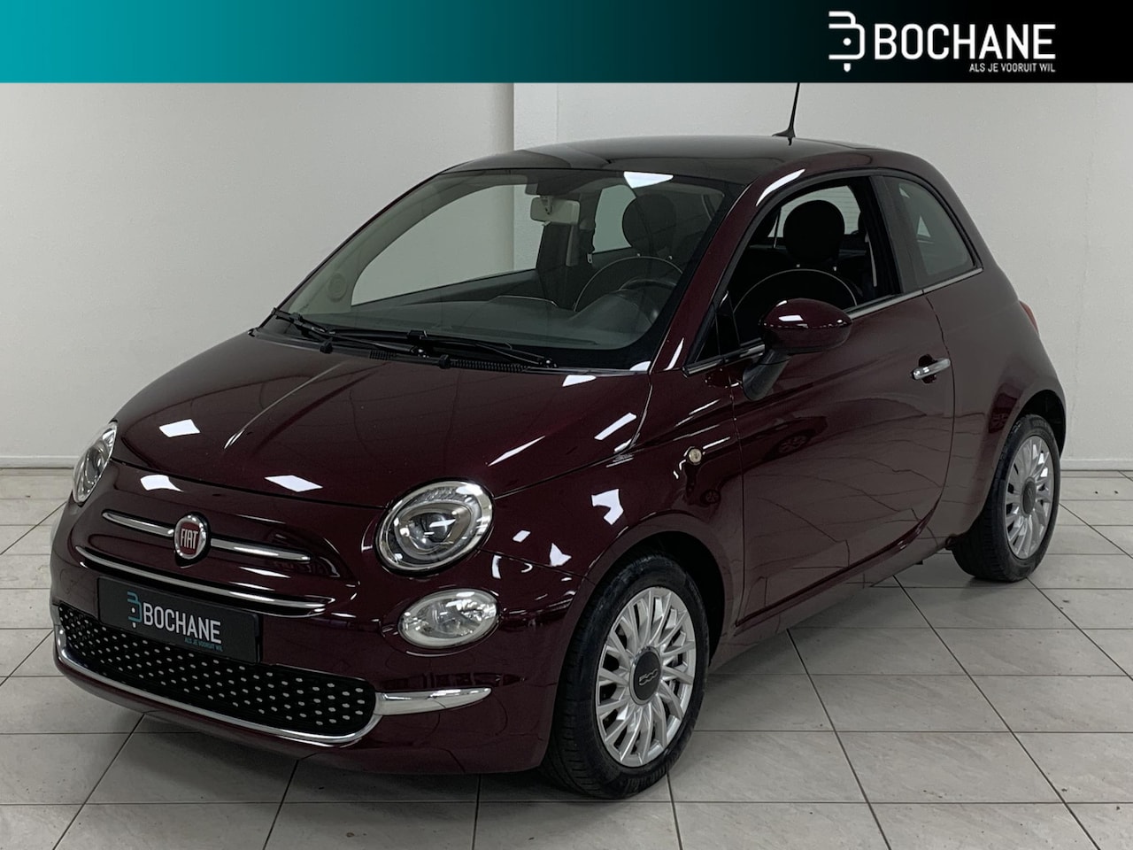 Fiat 500 - 0.9 TwinAir Turbo 80 Lounge | Panoramadak | - AutoWereld.nl