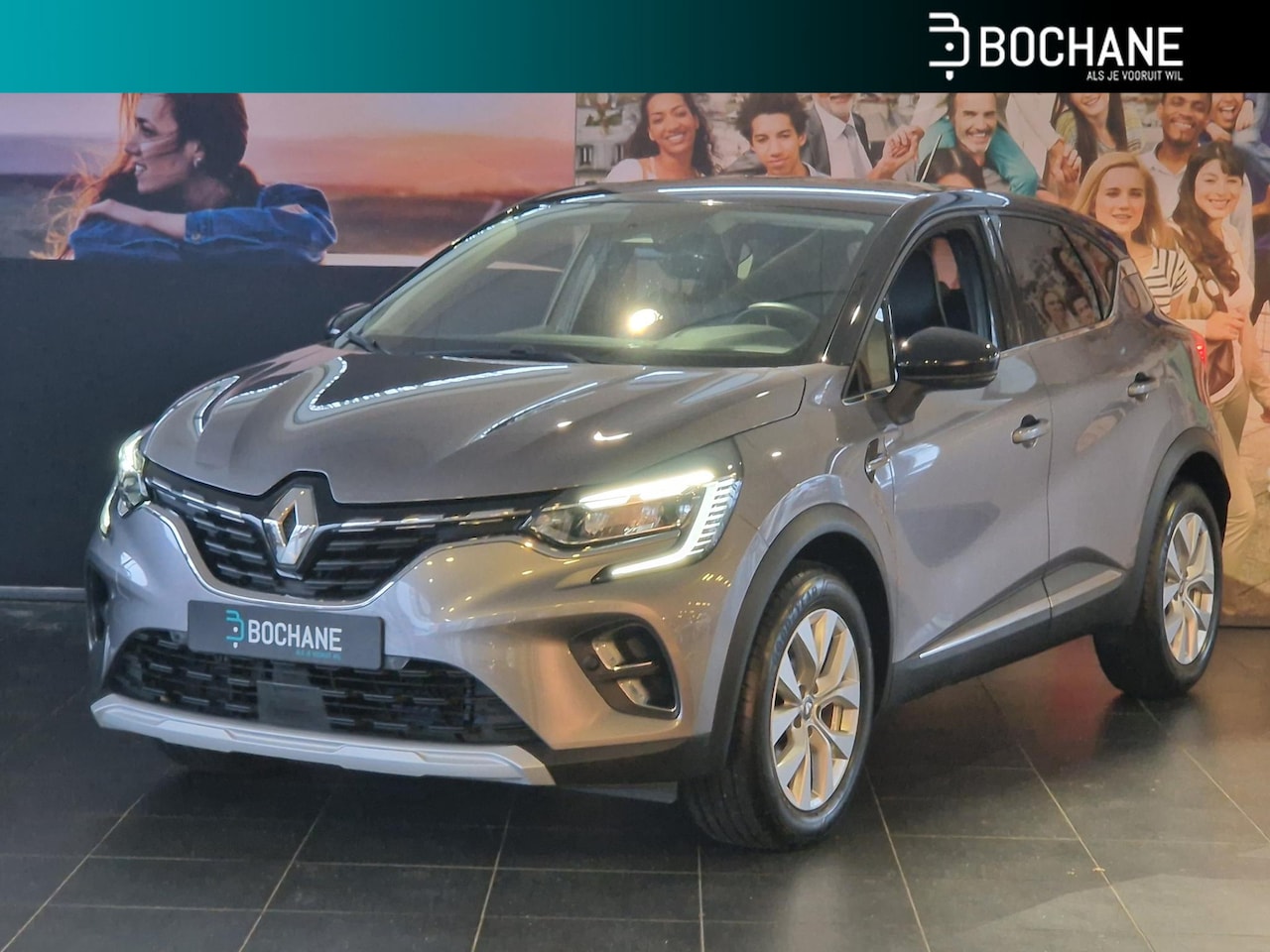 Renault Captur - 1.0 TCe 90 Intens NAVIGATIE | ACHTERUITRIJCAMERA | PARKEERSENSOREN VOOR EN ACHTER | CLIMAT - AutoWereld.nl