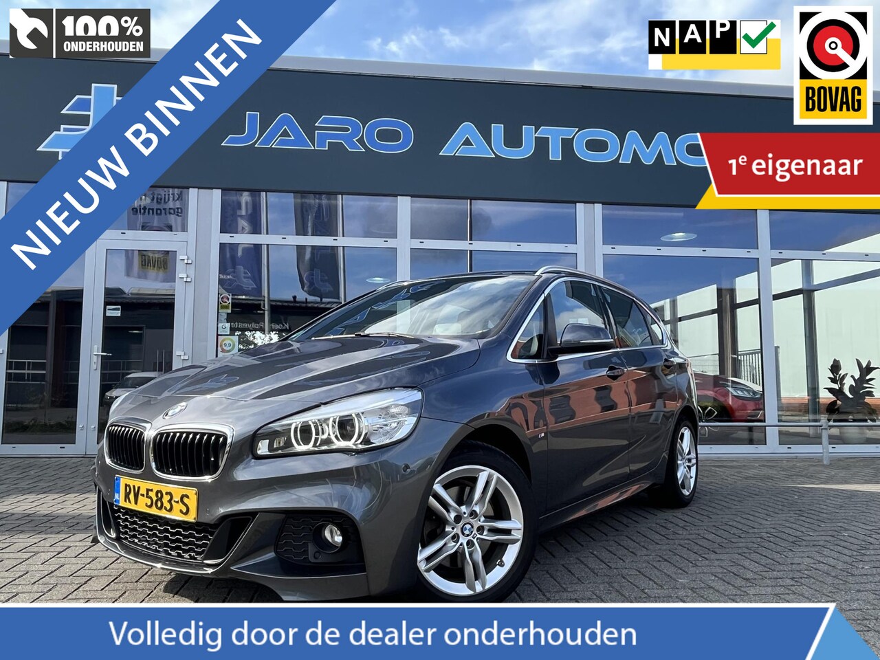 BMW 2-serie Active Tourer - 220i High Executive | M-Sport | HUD | Automaat | trekhaak afneembaar 1.500 kg | incl. deal - AutoWereld.nl